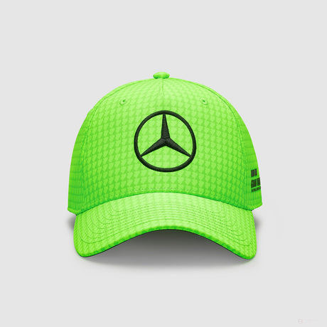 Mercedes Team Kids Lewis Hamilton Col Driver baseball cap Neon green, 2023