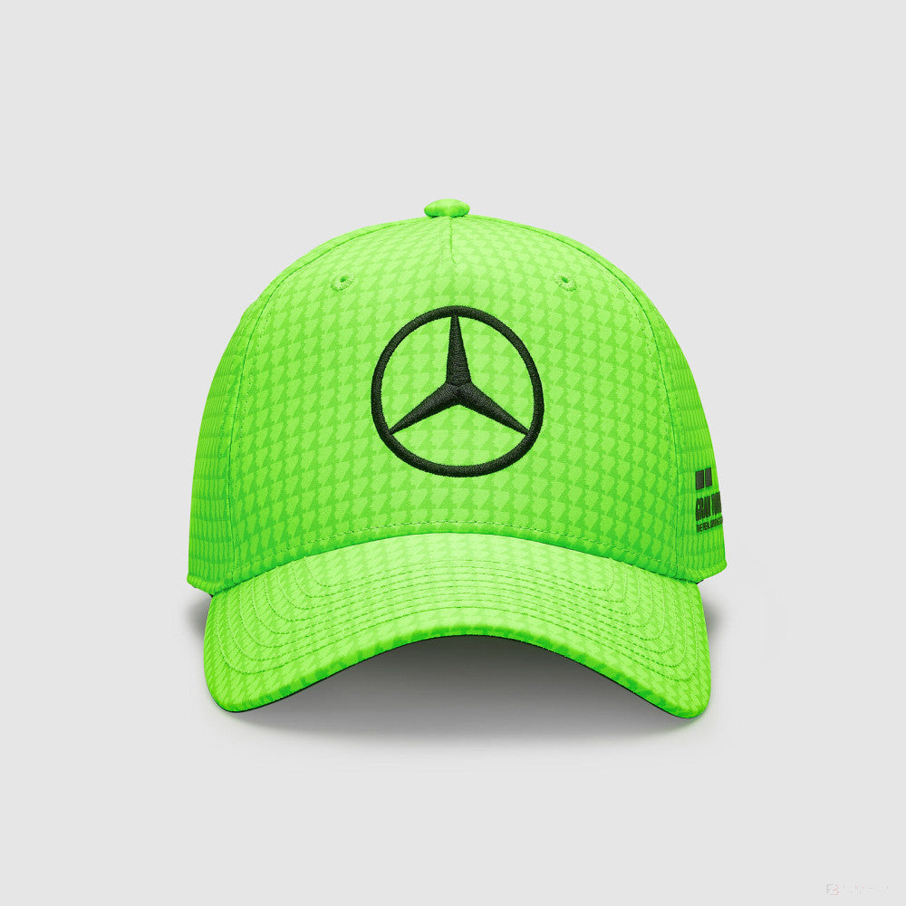 Mercedes Team Kids Lewis Hamilton Col Driver baseball cap Neon green, 2023 - FansBRANDS®