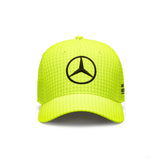 Mercedes Team Kids Lewis Hamilton Col Driver casquette de baseball Neon jaune, 2023