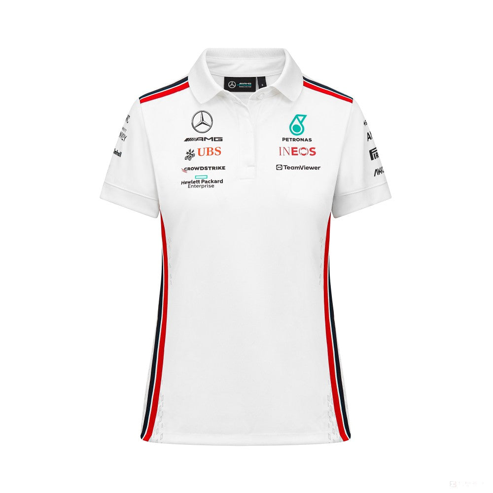 Équipe Mercedes, T-shirt pour femmes, blanc, 2023 - FansBRANDS®