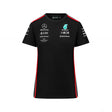 Équipe Mercedes, T-shirt pilote pour femmes, noir, 2023 - FansBRANDS®