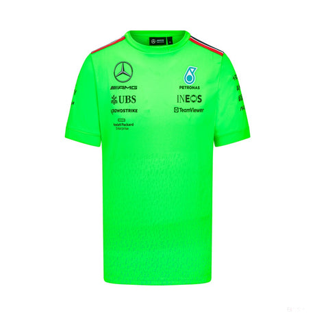 Mercedes Team, T-shirt vert Set Up, 2023 - FansBRANDS®