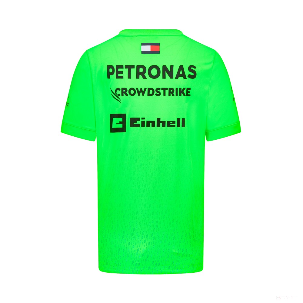 Mercedes Team, T-shirt vert Set Up, 2023