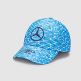 Équipe Mercedes, casquette SE George Russell, No Diving, bleu, 2023 - FansBRANDS®