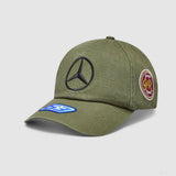 Mercedes Team SE George Russell Cap, Vintage Find, Green, 2023 - FansBRANDS®