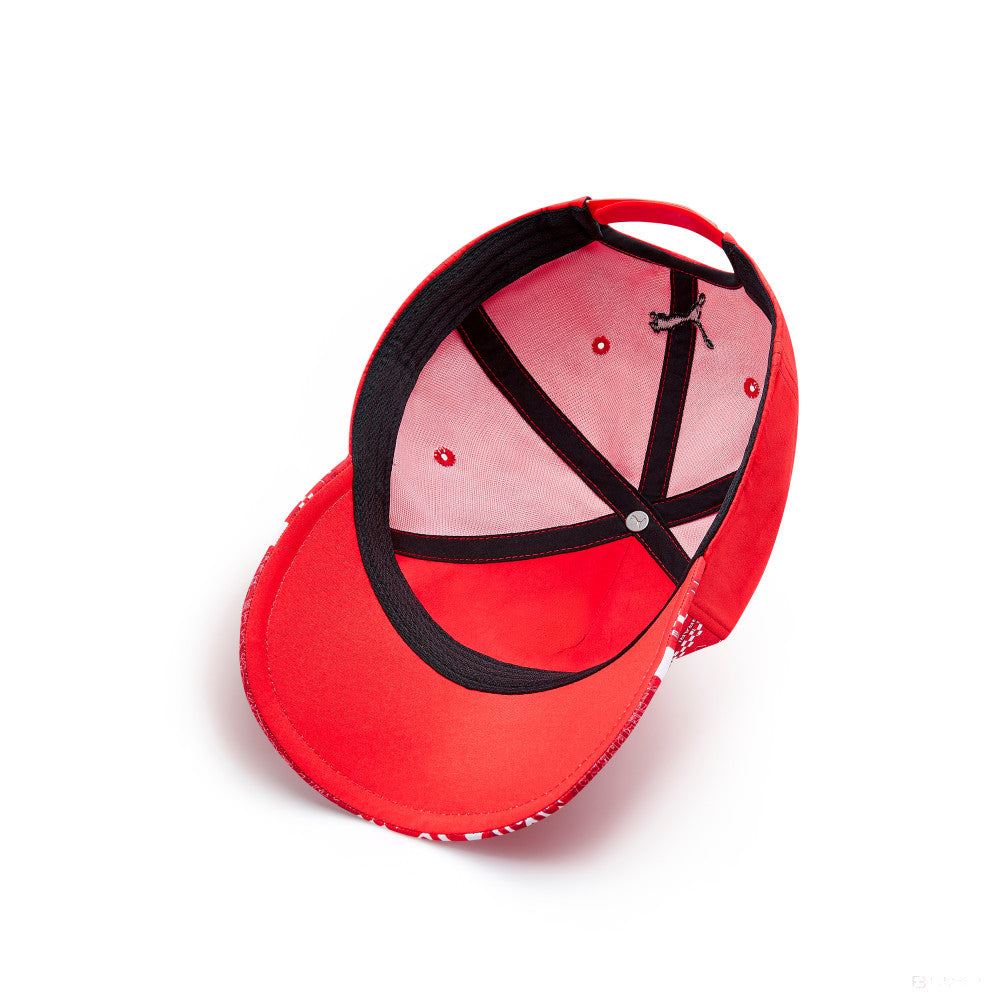 Ferrari cap, graphic, red
