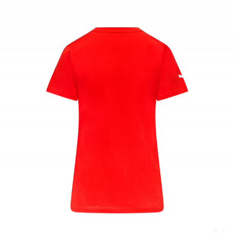 Ferrari t-shirt, large shield, women, red - FansBRANDS®