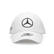 Équipe Mercedes, casquette de pilote George Russell blanche, 2023 - FansBRANDS®