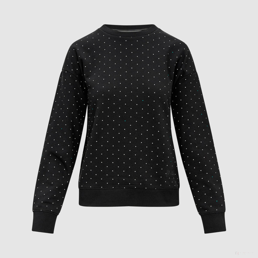 Pull à pois pour femme Mercedes, noir - FansBRANDS®