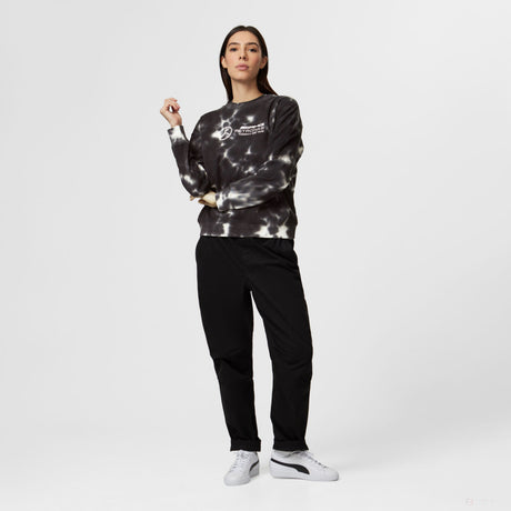 Mercedes, femme, Tie Dye Crew, gris - FansBRANDS®