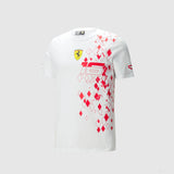 Ferrari t-shirt, polo, Leclerc SE, white, 2023 - FansBRANDS®