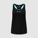 Mercedes, Femme, Stealth Racerback, Noir - FansBRANDS®