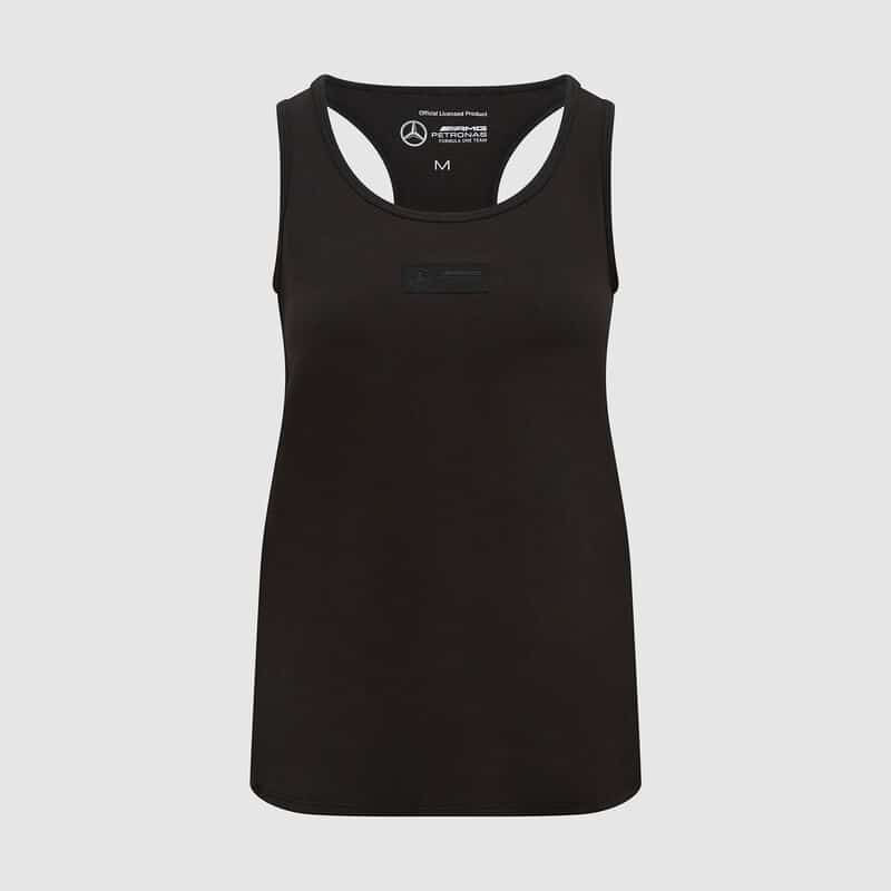 Mercedes, Femme, Stealth Racerback, Noir