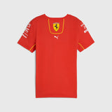 T-shirt Ferrari, Puma, équipe, enfants, rouge, 2024