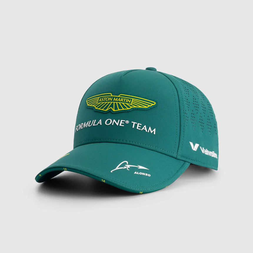 Aston Martin AMF1, Équipe, Casquette, Fernando Alonso, Vert 🔥