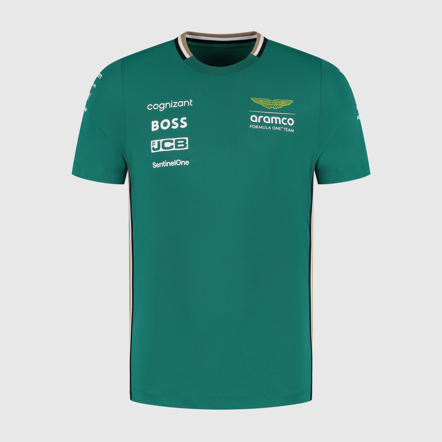 Camiseta del equipo Aston Martin AMF1, verde 🔥