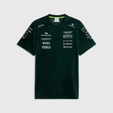 T-shirt Aston Martin team, UK Special Edition, Puma, vert, 2026