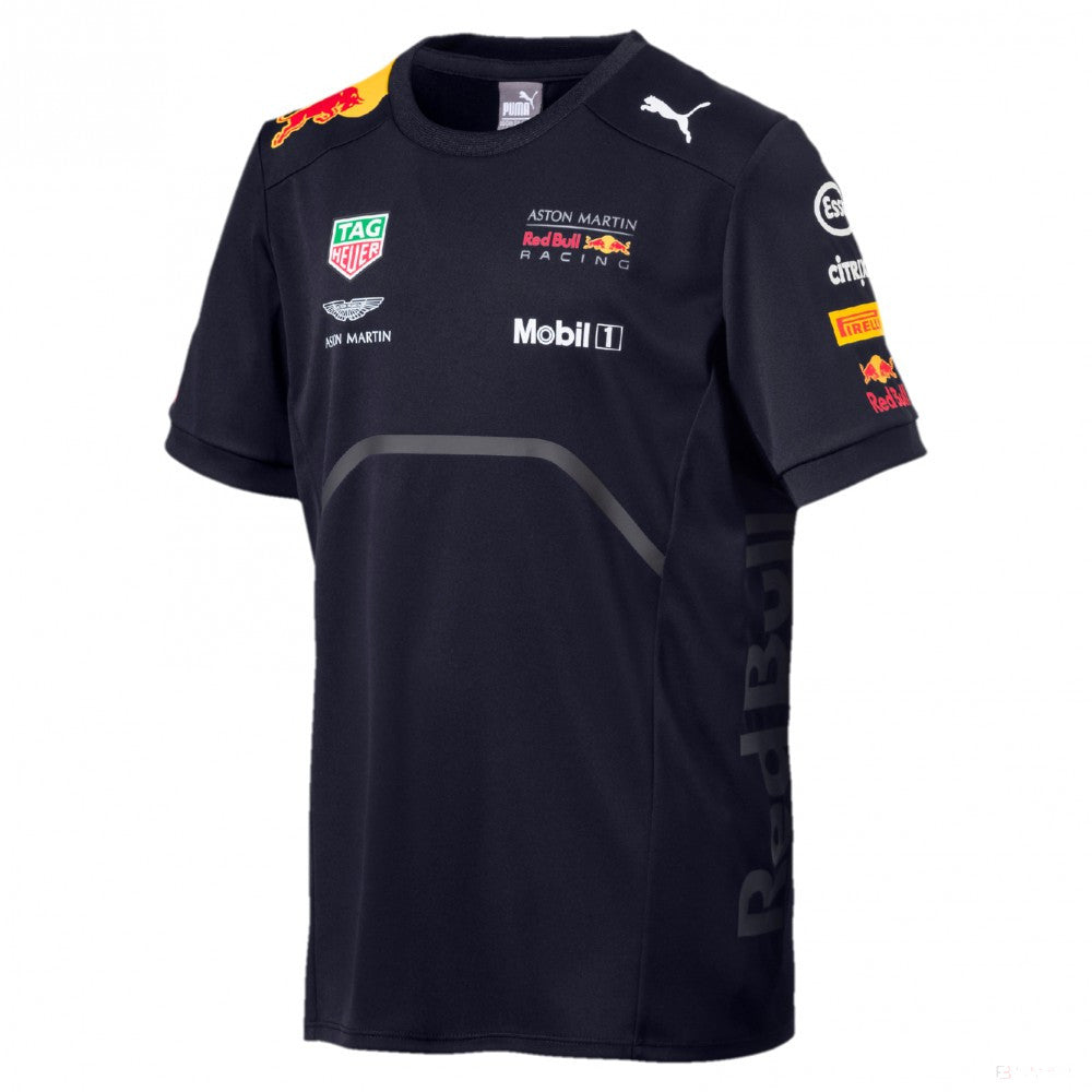T-shirt col rond Red Bull Racing, bleu