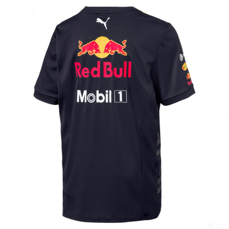 T-shirt col rond Red Bull Racing, bleu - FansBRANDS®