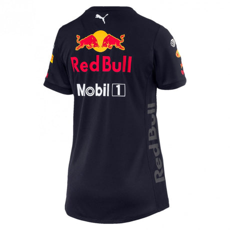 T-shirt Femme Red Bull, Équipe, Bleu, 2018