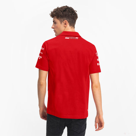 20/21, Rouge, Puma Ferrari Équipe Polo - FansBRANDS®