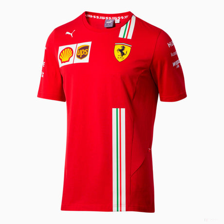 20/21, Rouge, Puma Ferrari Équipe T-shirt - FansBRANDS®