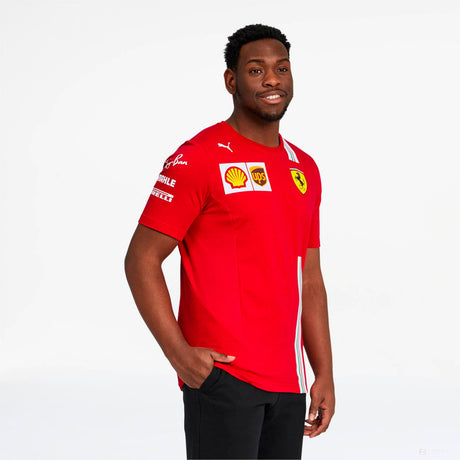 20/21, Rouge, Puma Ferrari Équipe T-shirt - FansBRANDS®
