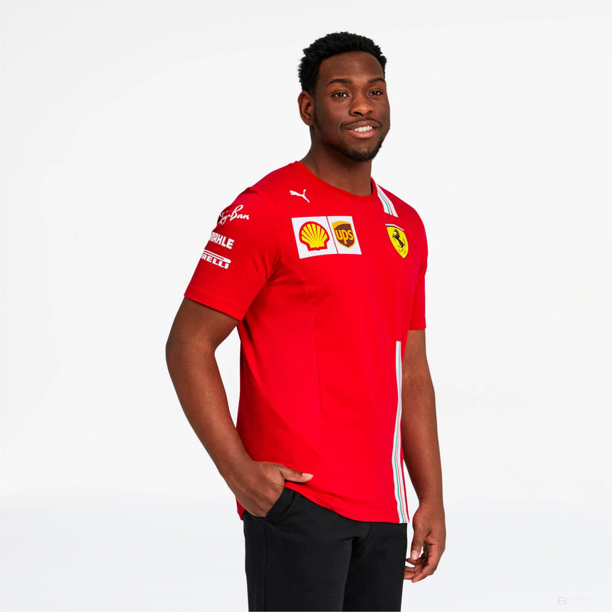 20/21, Rouge, Puma Ferrari Équipe T-shirt - FansBRANDS®