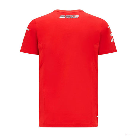 2021, Rouge, Puma Ferrari Carlos Sainz T-shirt