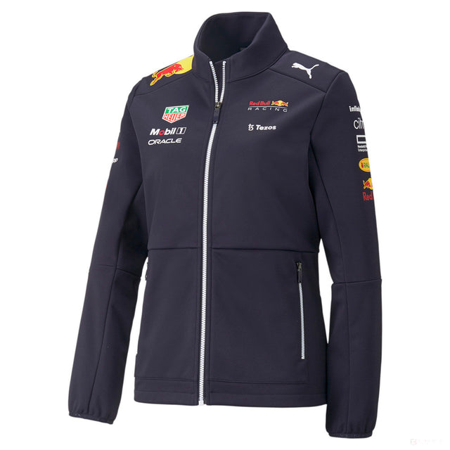 Red Bull Racing Team Femmess Veste Softshell, 2022, Bleu - FansBRANDS®