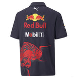 Polo, Enfant, Red Bull Racing Team, 2022, Bleu - FansBRANDS®
