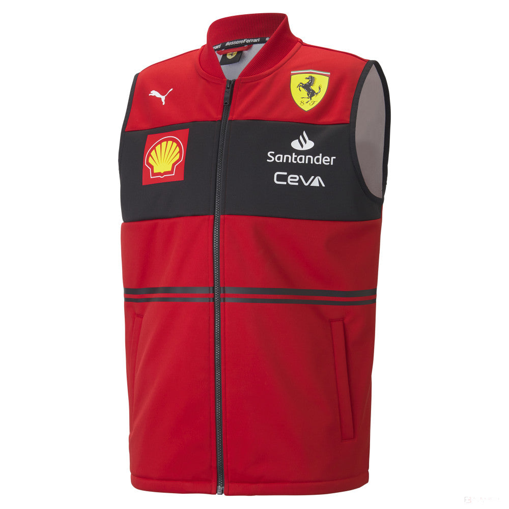 Scuderia Ferrari Team Gilet, 2022, Rouge - FansBRANDS®
