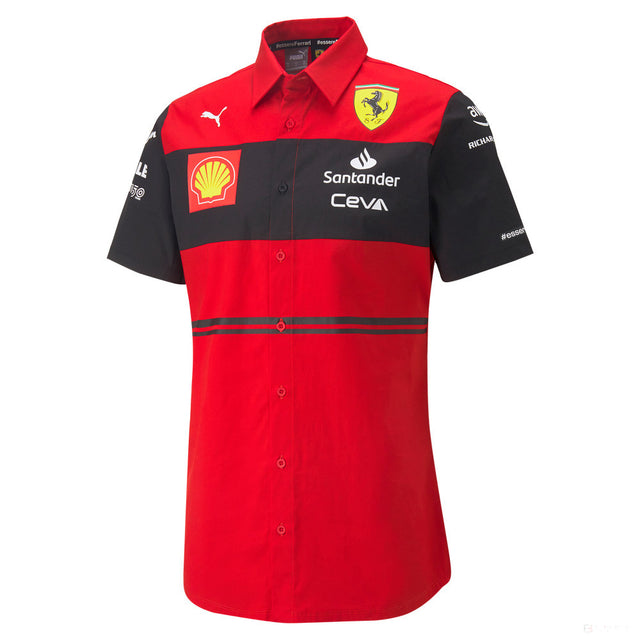 Shirt, Scuderia Ferrari Team, 2022, Rouge - FansBRANDS®