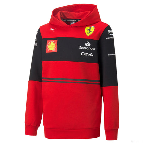 Scuderia Ferrari Team Enfant Sweat, 2022, Rouge - FansBRANDS®