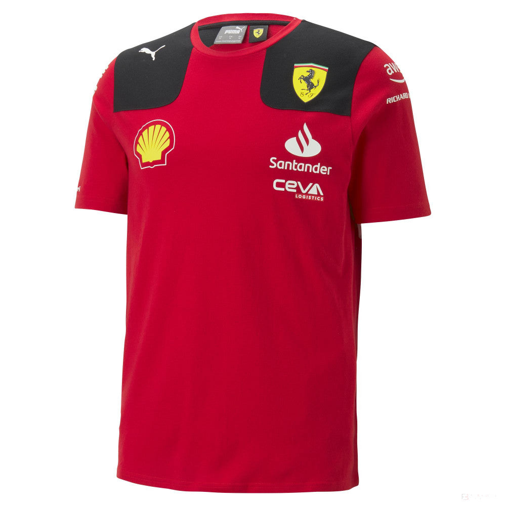 Ferrari t-shirt, Puma, Leclerc, team, red, 2023 - FansBRANDS®