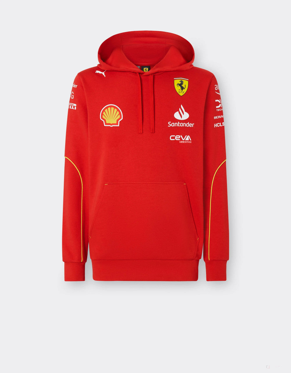 Ferrari sweat à capuche, Puma, équipe, rouge, 2024