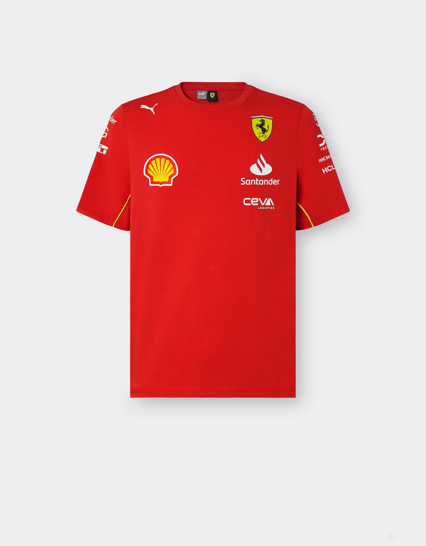 Ferrari t-shirt, Puma, équipe, rouge, 2024 - FansBRANDS®