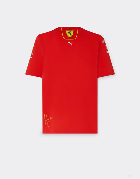 Ferrari t-shirt, Puma, Carlos Sainz, rouge