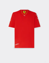Ferrari t-shirt, Puma, Charles Leclerc, rouge - FansBRANDS®