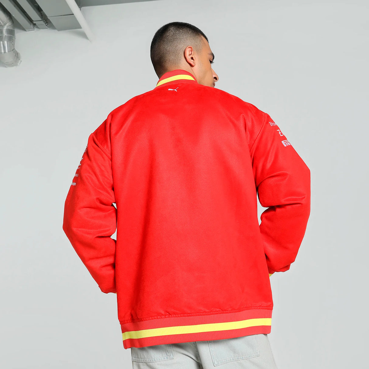 Veste Ferrari, Puma, équipe, Varsity, rouge, 2024