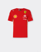 Ferrari t-shirt, Puma, équipe, femmes, rouge, 2024