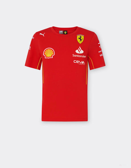 Ferrari t-shirt, Puma, équipe, femmes, rouge, 2024 - FansBRANDS®
