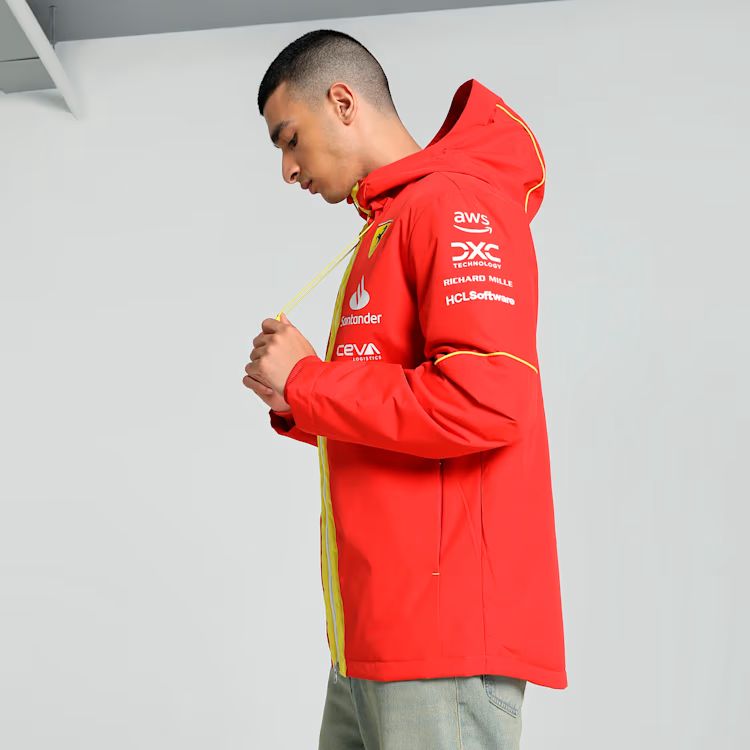 Veste Ferrari, Puma, équipe, pro, rouge, 2024