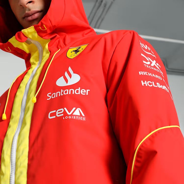 Veste Ferrari, Puma, équipe, pro, rouge, 2024