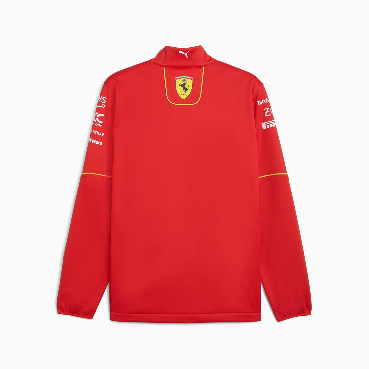 Veste Ferrari, Puma, équipe, softshell, rouge, 2024