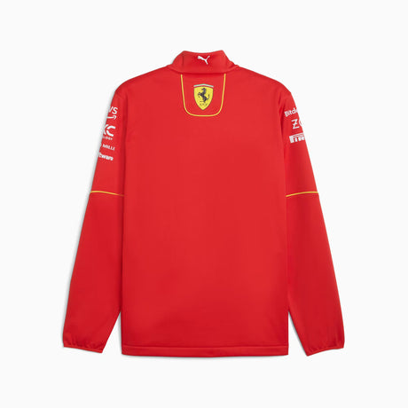 Veste Ferrari, Puma, équipe, softshell, rouge, 2024