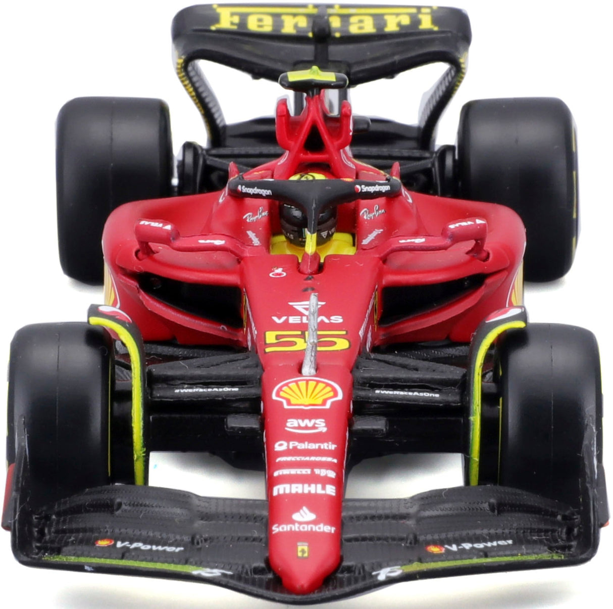 Modellino auto Ferrari, F1-75, GP d'Italia, bburago, 1:24, Carlos Sainz #55, 2022