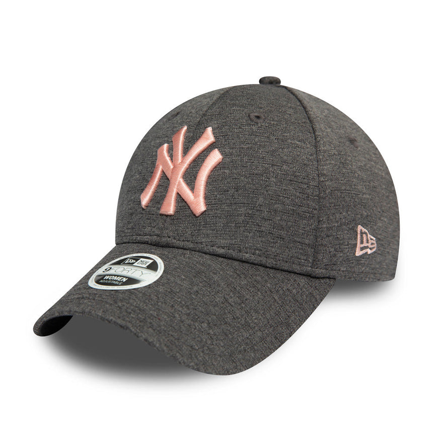 Casquette New York Yankees, tech jersey, New Era, 9FORTY, gris