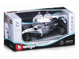 voiture miniature Mercedes, bburago, Lewis Hamilton #44, W10 EQ Power+