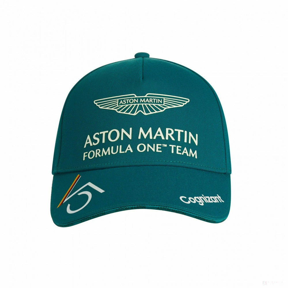 Aston Martin Sebastian Vettell Casquette da Baseball, Enfant, Vert, 2022 - FansBRANDS®